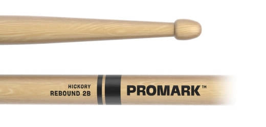 Promark - Baguettes de batterie en hickory laqué Rebound - 2B