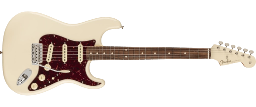 Fender - Stratocaster Vintera 60s en édition limitée, touche en pau ferro avec housse - Blanc olympique