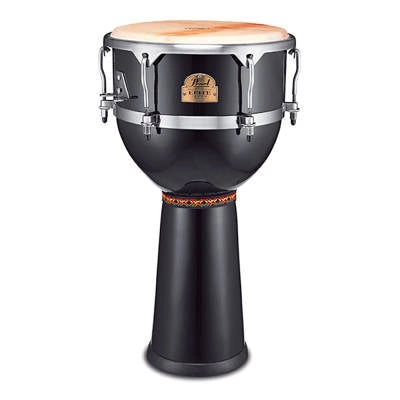 Pearl - Elite Series Fiberglass Djembe - 14 - Bistre Black