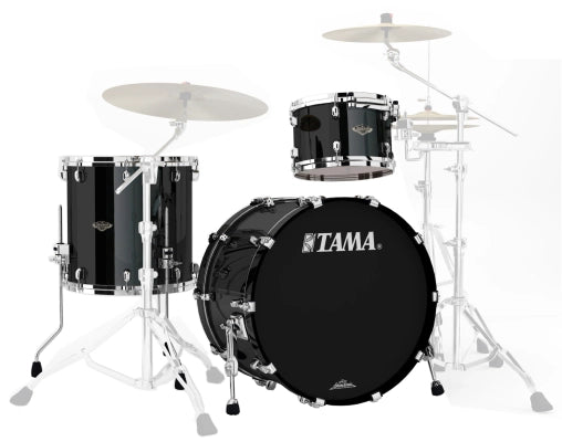 Tama - Starclassic Walnut/Birch 3-Piece Shell Pack (22,12,16) - Piano Black