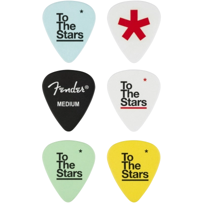 Fender - Médiators Tom Delonge 351 en celluloïd (6)
