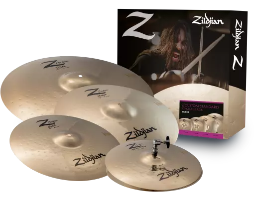 Zildjian - Pack de cymbales Z Custom Standard (14/16/18/20)