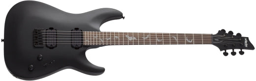 Schecter - Damien-6 Electric Guitar - Satin Black
