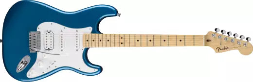 Fender - Stratocaster HSS standard, touche en érable avec pickguard blanc - Aqua Marine Metallic