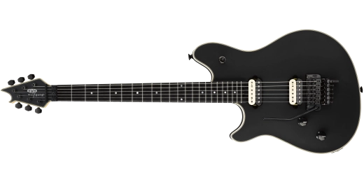 EVH - Guitare électrique Wolfgang USA avec étui - Stealth Black - Gaucher