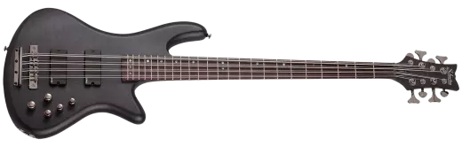 Schecter - Stiletto Studio-8 Electric Bass - See-Thru Black Satin