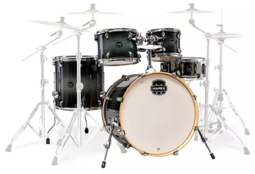 Mapex - Pack de 5 cartouches Armory (22, 10, 12, 16, SD) - Noir Onyx