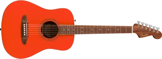 Fender - Mini guitare acoustique California Standard Redondo avec housse - Fiesta Red