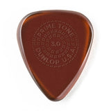 Dunlop - Médiators Primetone Standard Sculpted Plectra avec grip (paquet de 3) - 3,0 mm