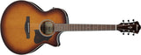Ibanez - Guitare acoustique/électrique AE160 AE Sitka Spruce/Ovangkol - Acajou vintage Sunburst