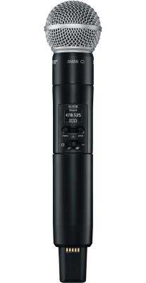 Shure - SLXD2/SM58 Handheld Transmitter with SM58 Capsule - H55