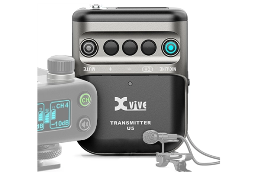 Xvive Audio - Émetteur de ceinture sans fil U5T