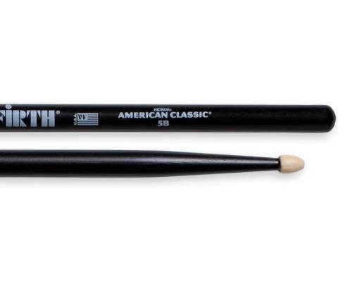 Vic Firth - 5B American Classic (Hickory/Wood Tip) - Black