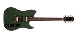 Guitares Godin - Guitare électrique Radium Matte Green RN avec housse