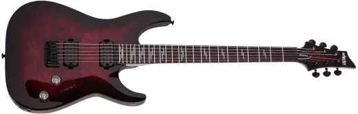 Schecter - Guitare électrique Omen Elite-6 - Black Cherry Burst