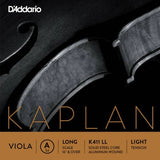 D'Addario Orchestral - K411 LL - Kaplan Alto Corde de La Simple, Diapason Long, Tension Légère