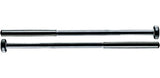 Promark - Maillets de marche traditionnels en aluminium pour ténor - Embouts en caoutchouc