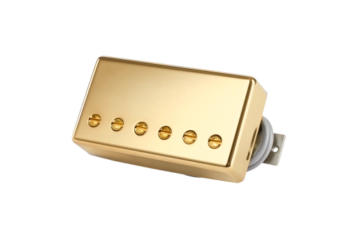 Gibson - 498T Hot Alnico Treble Humbucker Pickup w/Gold Cover