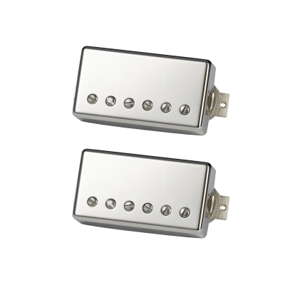 Gibson Pickup Shop - Greenybucker Double Black Pickup Set - Nickel Cover
