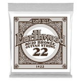 Corde simple pour guitare acoustique Ernie Ball Earthwood 80/20 Bronze - .022