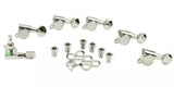 WD Music - Mécaniques de réglage Gotoh 6 en ligne à blocage Post Lock - Chrome