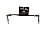 Câble plat Ernie Ball - 3 TRS - Noir