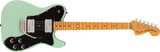 Fender - Vintera II 70s Telecaster Deluxe avec vibrato, touche en érable et housse - Surf Green