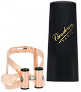 Vandoren - Ligature pour saxophone alto M|O avec capuchon en plastique - Or rose