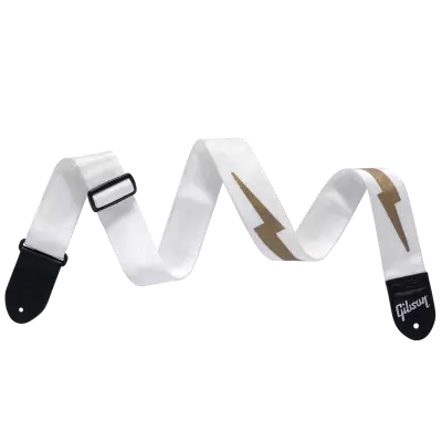 Gibson - The Lightning Bolt Seatbelt - White