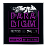 Cordes pour guitare électrique Ernie Ball Paradigm - 11-48 (lot de 3)
