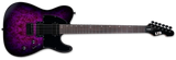 ESP Guitars - Guitare électrique LTD TE-200DX - Purple Burst
