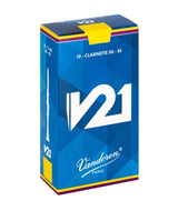 Vandoren - Anches de clarinette en si bémol V21, coupe allemande (10/boîte) - 2,5
