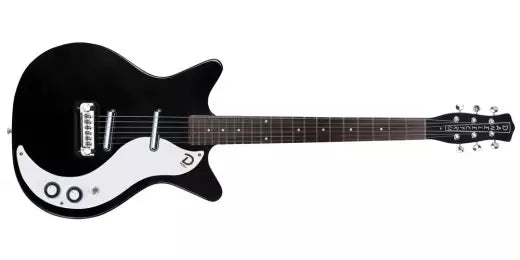 Danelectro - 59M NOS+ Electric Guitar with NOS+ Lipstick Pickups - Black
