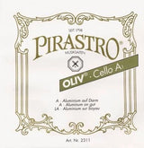 Pirastro - Oliv Cello 4/4 Gut/Aluminum A String, 23 Gauge