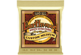 Cordes pour guitare acoustique Ernie Ball Earthwood Custom Medium 80/20 - 12,5-56