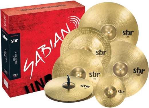 Sabian - SBR Ensemble de 6 cymbales