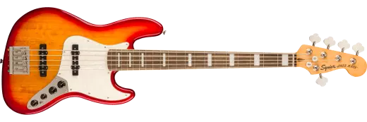 Squier - Classic Vibe Active 70s Jazz Bass V, touche en laurier - Sienna Sunburst