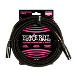 Ernie Ball - 20 Braided XLR Mic Cable - Black
