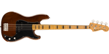 Squier - Classic Vibe 70s Precision Bass, touche en érable - Noyer