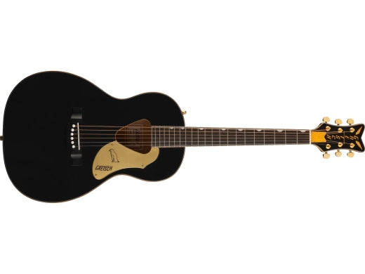 Guitares Gretsch - G5021E Rancher Penguin Parlor Acoustique/Électrique - Noir