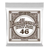 Ernie Ball - Bronze phosphoreux Earthwood - .046w