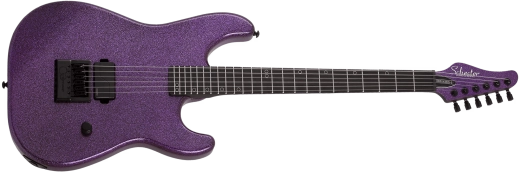 Schecter - Daniel Haniss Danskimo-6 Electric Guitar - Purple Sparkle