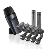 Sennheiser - 600 Series Drum Microphone Kit w/1x e602-II, 4x e604, 2x e614 & Case