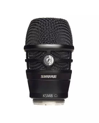 Shure - KSM8 Wireless Capsule for Shure Transmitters - Black