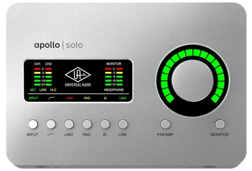 Universal Audio - Interface audio Apollo Solo Thunderbolt 3 - Édition Heritage