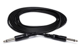 Hosa - Unbalanced Interconnect, 1/4 in TS to Same, 1 ft