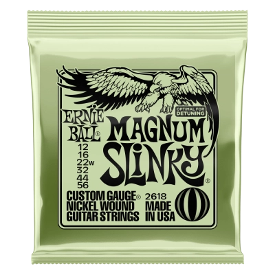 Cordes électriques Ernie Ball Magnum Slinky 12-56