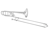 Jupiter - JTB1150FOSQ Performance Series Trombone with Open Wrap F Attachment - Silver-Plated