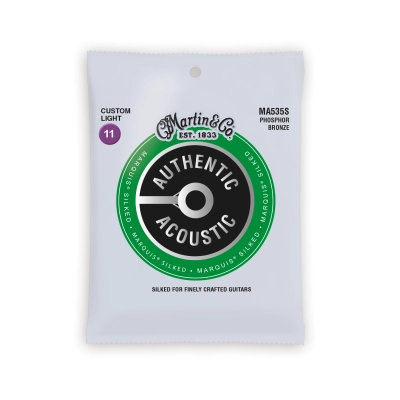 Martin - Authentic Acoustic Marquis 92/8 Phosphor Bronze - Cordes Custom Light 11-52