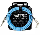 Ernie Ball - 10 Straight/Angle Flex Instrument Cable - Blue